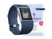 Fitbit Surge Screen Protector [2-Pack], iLLumiShield - (HD) Blue Light UV Filter / Premium Clear Film / Anti-Fingerprint / Anti-Bubble Shield - Lifetime Warrant