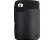 Flexible Plastic Cover Case Black T-Matrix For Samsung 