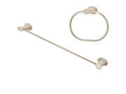 Speakman Caspian Bath Add-on Accessories Kit Brush Nickel