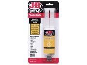 J-B WELD 50132 Syringe,PlasticWeld,Clear,25mL