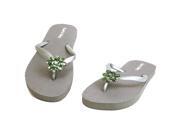 Womens Flip Flops Large Rhinestone Flower Beach Summer Sandal Thongs Lightweight Brand: Sandal King Type: Sandals & Flip-Flops Color: Gray Material: EVA Gender: Female Condition: New Color Mapping: Grey Size: 10