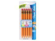 Paper Mate Mates Mechanical Pencils 1.3 mm Yellow Barrel Pack of 5