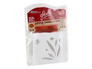 Glade Decor Scents, Electric Warmer & Refill, Apple Cinnamon, 1 Set Each (scj636175)