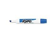 Sanford Expo Dry Erase Whiteboard Markers, Chisel Tip, Blue, Dozen, Dz - San83003
