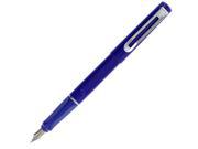 JinHao FP-599 Blue Metal Fountain Pen, Medium Nib 
