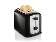 2 Slice Cool Touch Toaster Black