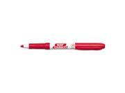 Great Erase Grip Dry Erase Markers Fine Point Red Dozen GDE11RD