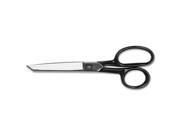 Forged Nickel Plated Straight Office Scissors 8 Black