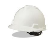MSA 463942 V Gard Hard Hats Staz On Pin Lock Suspension Size 6 1 2 8 White 1 Each