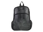 Mesh Backpack 12 x 5 1 2 x 17 1 2 Black