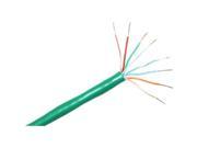 ClearLinks 1000FT Cat. 6 550MHZ Stranded Green Bulk Cable