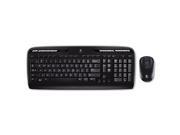 Mk320 Wireless Desktop Set Keyboard Mouse Usb Black