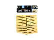 Wooden clothespins pack of 24