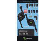 Emerge Tech Retractable Universal Laptop Charger Emerge Tech Retractable Universal Laptop Charger