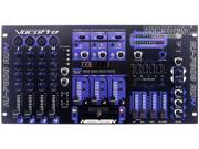 VocoPro KJ 7808 RV Professional KJ DJ VJ Mixer with DSP Mic Effect and Digital Key Control