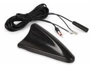 Metra 44 UA44 Shark Fin Style Amplified Roof Mount Antenna for AM FM Bands