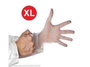 6000 Vinyl Disposable Gloves Powder Free Non Latex 3.5 Mil Thick Size Xlarge