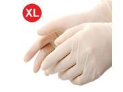 100 pcs Disposable Powder Free Latex Medical Exam Gloves 5 Mil Nitrile Free Xlarge