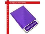 50 16 W x 17.5 L Purple Metallic Glamour Bubble Mailers Padded Envelope Bags 50 Case