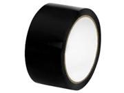 2 x 110 Yards Black Color Packing Tape 2 Mil Carton Sealing Shipping Tapes 216 Rolls 6 Cases