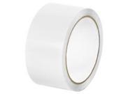 3 x 55 Yards White Color Packing Tape 2 Mil Carton Sealing Shipping Tapes 144 Rolls 6 Cases