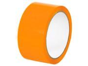 3 x 55 Yards Orange Color Packing Tape Carton Sealing Shipping Tapes 144 Rolls 2 Mil