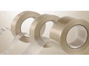 3 4 x 60 Yds Filament Reinforced Strapping Tape 3.9 Mil Fiberglass Packing 288 Rolls 6 Cases