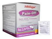 Medique Pain Off Aspirin Acetaminophen Pain Relief 400 Tablets 2 Boxes MS 71170