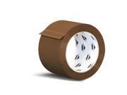 2 x 110 Yards 2.3 mil Tan Acrylic Tape Packing Tapes Shipping Carton Sealing Tape 360 Rolls = 10 Cases
