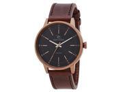 EAN 9348282770282 product image for Rip Curl Drake A2898-BRO Brown / Black Leather Analog Quartz Men's Watch | upcitemdb.com