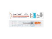 Easy Touch 30 Gauge 1 cc 1 2 in 1 ea Retractable Insulin Safety Syringe w Fixed Needle 863015