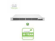 UPC 794348680603 product image for Cisco Meraki Cloud Mng'd Switch MS220-48FP + 10yr of Enterprise Lic. and Support | upcitemdb.com
