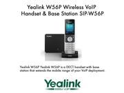 Yealink W56P Wireless VoIP Handset Base Station SIP W56P