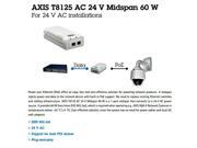 Axis 5900 251 AXIS T8125 AC 24V Midspan 60W