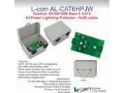 L Com AL CAT6HPJW Outdoor 10 100 1000 Base T CAT6 Hi Power Lightning
