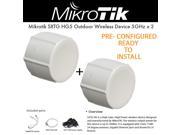 Mikrotik RouterBOARD Outdoor Wireless Antenna RBSXTG 5HPnD HGr2 2PACK PRE CONFIG