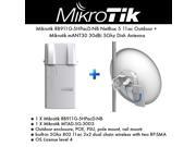 Mikrotik NetBox 5 11ac Outdoor Access Point mANT30 30dBi 5Ghz Dish Antenna