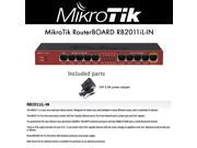 MikroTik RouterBOARD RB2011iL IN 10 port layer 3 Gigabit Switch Router PoE OSL4