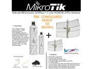 Mikrotik Groove 52 ac Outdoor 2PACK Lcom 2PACK HG4958 27EG Antenna PRE CONFIG