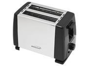 Brentwood TS 280S Stainless Steel and Black Toaster