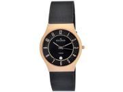 Skagen Titanium Mesh & Rose-gold Black Dial Men's watch #233XLTRBC