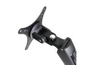 Dyconn Chimera Dual LCD LED Monitor Gas Spring Arm Full Aluminum Mount Desk Clamp Grommet 2 in 1