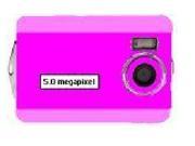 Digital Blue 5 Megapixel Digital Camera - Pink