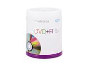 Memorex 4.7GB 120 Minute 16X DVD R 100 Discs Spindle Tote