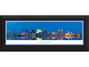 This panoramic photograph of Liverpool was taken by Christopher Gjevre and features downtown as seen looking across the River Mersey