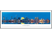 Liverpool, England - Standard Framed Panoramic