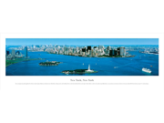 New York, New York  Panoramic Poster Print