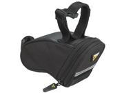 Topeak Aero Micro Wedge Seat Bag with Strap Black