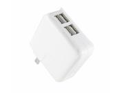4 Ports USB AC Charger 2.1 Amp For Smart Phone & Tablet