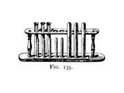 STAMPER'S ANONYMOUS-Tim Holtz Wood Mounted Red Rubber Stamps